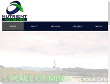 Tablet Screenshot of nutrientadvisors.com